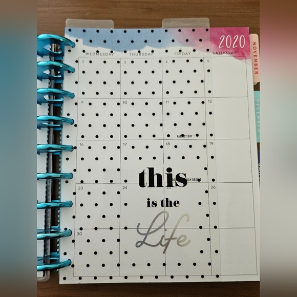 Happy Planner (2021) with Project & Expense Trackers, 3 Dashboards, Metal Discs - Picture 12 of 16